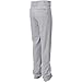 CHAMPRO Boys' Large Youth MVP Open Bottom Relaxed Fit Baseball Pants, Grey