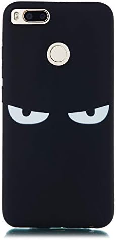 Mioc Xiaomi Mi A1 / 5X Black Case, Luxury Personality 3D Starry Sky Embossed Painted Pattern Soft TPU Silicone Sleeve Ultra-thin Shock Absorbing Back Shell [Phone Cover]