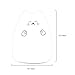 SCOPOW Cat Children Night Light Nursery [ Sensitive Tap Control, USB Rechargeable, Warm / White Light, 7-Color Breathing Light ] Cute Night Lamp for Girlfriend Adult Kid Adult Baby Bedroom