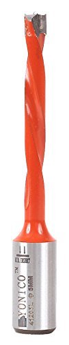 Yonico 41205L 5mm Brad Point Boring Bit - Left Hand - 70mm Length 10mm Shank