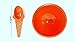 Dondor Enterprises Plastic Ice Cream Cups with Spoons, Festive Dessert Bowls, Assorted Colors (12 Piece Party Pack)