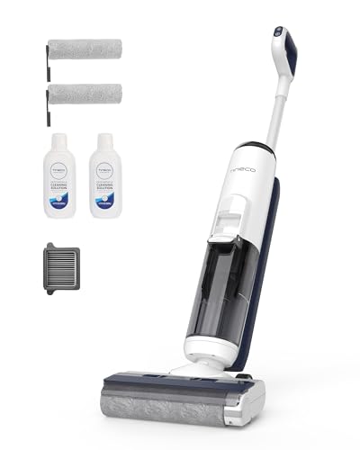 Tineco iFLOOR 5 Breeze Complete Nass Trockensauger, EIN-Schritt-Reinigung für Hartböden, Kantenreinigung <0.5cm, Dreifache Batterielebensdauer, Selbstreinigung, Leichtes Kabelloses Saugwischer, Blau thumbnail 1