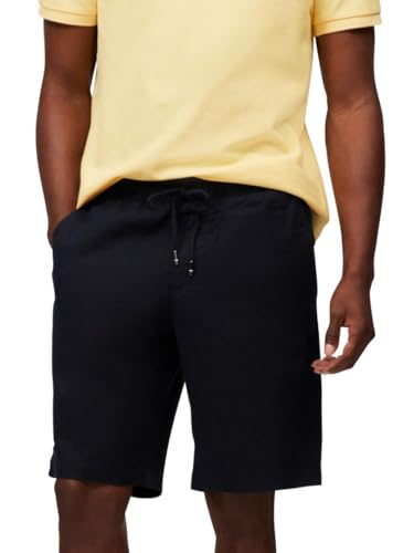 Tommy Hilfiger Relaxed Tapered Fit Harlem Linen Short, Desert Sky 29