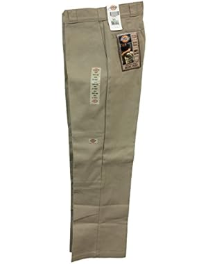 Men's WP620 Vented Double Knee Zip Pocket Work Pant (Khaki)