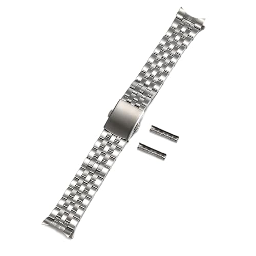 TOMIYOY Curved+Flat end link 18mm 19mm 20mm 21mm 22mm 24mm jubilee stainless steel metal watch band strap bracelet fit for rlx skx watch