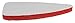 Rubbermaid 1811000 Switchable Non-Scratch Scouring Pad, Red