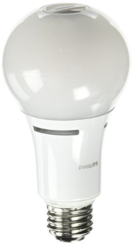 Philips 465179 50-100-150W Equivalent Soft White 3-Way A21 Led Light Bulb Energy Star Frustration Free 2-Pack
