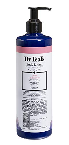 Dr Teal's Body Lotion - Replenishing Pink Himalayan - 20 oz Bonus Size