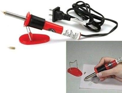 KNAFS Plaid Craft Tool Stencil Cutter Burner with Stand and Tips 2 Pieces