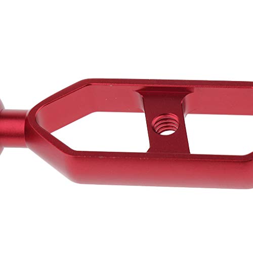 image for Prettyia 5-inch Aluminum Alloy Double Ball Arm for Connecting Strobe/V