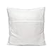NKTM Pillow Protector, Easter Decorations Cotton Proof Pillow Protector Throw Cotton Pillow Protector Throw Pillow Protector 18x18 Pillow Protector Cotton Proof Pillow Protector Set of 2 White