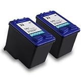 Printronic Remanufactured Ink Cartridge Replacement for HP 22 C9352AN (2 Color) 2 Pack