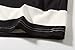 SSLR-Big-Boys-Long-Sleeve-Shirt-Striped Tee Shirts Cotton Crew Neck Casual (Medium, White Black)