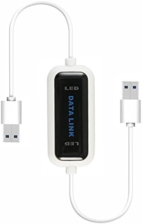 USB Data Transfer Cable, EasyLink USB 2.0 Data Transfer Cable PC to PC / Windows to Windows - Driver-Free - Easy Transfer Data Copy Data - USB 2.0 Data Link Cable for Windows