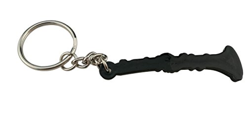 Creative Bright Color Musical Instrument Keychain Key Ring Figure For Gift Decoration (Clarinet) - Thumbnail 3