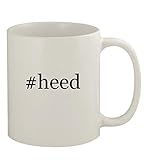 #heed - 11oz Ceramic White Coffee Mug, White