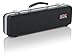 Gator Cases Lightweight Molded Flute Case with Locking Latch and Plush Lined Interior; B and C Foot Fit, Stackable (GC-FLUTE-B/C)