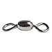 Dr.Fish 50 Pack Fishing Crane Barrel Swivel #6 66Lb Copper Stainless Steel Solid Ring