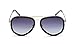 PRIVÉ REVAUX “The Supermodel” Handcrafted Designer Polarized Brow Bar Sunglasses For Men & Women (Black)
