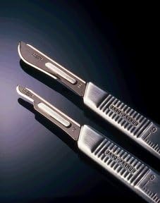 Aspen Surgical 371041 Bard-Parker Surgical Blade Handle, Size 4L (Pack of 5)