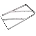 Amarine Made Pair of Stainless Steel Heavy Duty Shelf Brackets,8