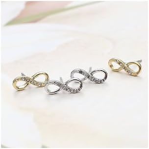 Korea Star Accessories Infinite St. Mobius Earring Silver (MADC251_SilverE)