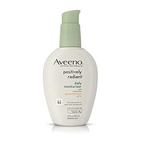 Aveeno Positively Radiant Daily Moisturizer With Sunscreen Broad Spectrum Spf 15, 4 Oz