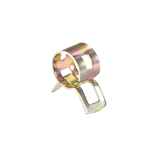 uxcell 9mm 11/32inch Spring Band Type Action Fuel/Silicone Vacuum Hose Pipe Clamp Low Pressure Air Clip Clamp 100pcs at Amazon