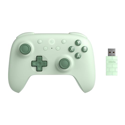 8Bitdo Ultimate 2C Wireless Controller for Windows PC and Android, with 1000Hz Polling Rate, Hall Effect Joysticks and Hall Triggers, and Remappable L