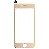 Cyxus [Full Coverage] 3D Curved Titanium 9H Tempered Glass Screen Protector for Apple iPhone 8 plus/iPhone 7 Plus (5.5