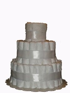 plain white diapers for diaper cake