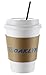 120 Pack - 12 Oz Hot Paper Coffee Cups with Lids, Sleeves, Stirring Straws To Go. Bulk set of White, Disposable, Insulated Drink Cups - No Leaks