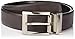 Calvin Klein Men's Smooth Leather Reversible Belt, Black/Brown, 32