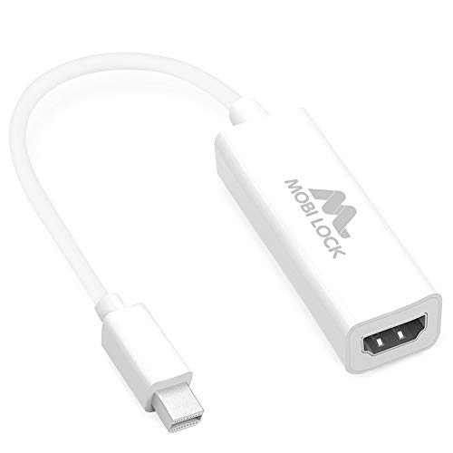 Thunderbolt / DisplayPort to HDMI Adapter Compatible to Mirror Your