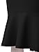 Zero City Women's Mermaid Pencil Elegant High Waist Party Work Bodycon Midi Skirt BLACK L
