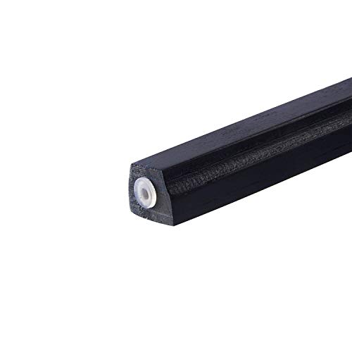 Damiware Romeo Barstuhl - Holzrahmen/Kunststoff - Farbe Schwarz - Barhocker für Hausbar oder Tresen - Bar Stuhl - 65cm – Bild 8
