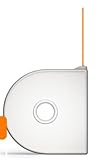 3D Systems Cube Compostable PLA Plastic Cartridge, Neon Orange 380150