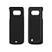 S6 Edge Plus Battery Case, Maxdara 4200 Mah External Backup Battery Charger Cover Case for Samsung Galaxy S6 Edge Plus Rechargeable Power Bank Case - (Black)