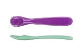 Baby's First Feeding Spoon, 4 Mon+ | Patented Self-Latching Tulip Tip | (2 Pack)
