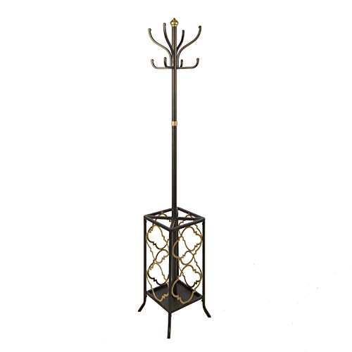 Silverwood  Coat Rack, Gunmetal - Thumbnail 5