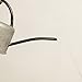 Layboo Retro Style Gorgeous Long Spout/Iron Watering Can Gardening Tool 1.7 L (Old zinc Color)