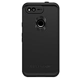 Lifeproof FRĒ SERIES Waterproof Case for Google Pixel (5" VERSION ONLY) - Retail Packaging - ASPHALT (BLACK/DARK GREY)