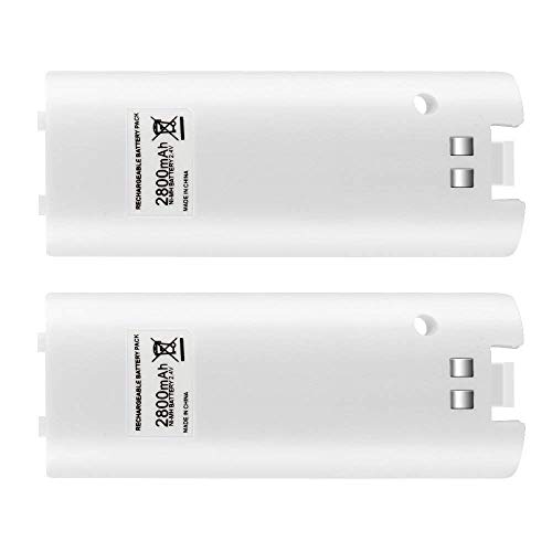 4 Rechargeable+Delymc+Capacity+Batteries+Controller+White