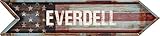 ANY AND ALL GRAPHICS EVERDELL 8" American Flag