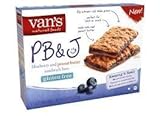 Van's, Gluten Free, Snack Bars, PB&J Blueberry