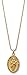Gold Necklace for Women - Celebrity Approved Medal Coin Disc Virgin Mary Medallion Pair with Cross Pendant Necklaces Religious Jewelry 14k Gold Miraculous Medal Patron Saint of Generosity