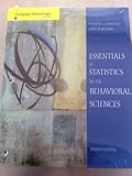 Cengage Advantage Books: Essentials of Statistics for Behavioral Science, Gravetter, Frederick J. and Wallnau, Larry B., 0495910554