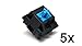 Cherry MX Blue Keyswitch (5 pack) - MX1AE1NN | Plate Mounted | Tactile Click | by himalayanelixir