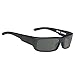 Spy Optic Caliber Shield Sunglasses, Soft Matte Black/Happy Gray/Green, 59 mm