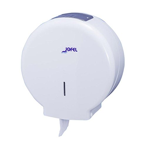 Jofel ae51050 Azur Toilet Roll Holder with Ashtray Medium, 300 m, White